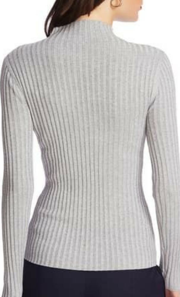 Courte & Rowe Metallic Ribbed Sweater - Picture 2 of 3